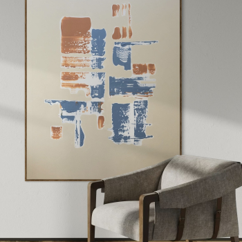 Maleri - Resonate 120x150 cm.