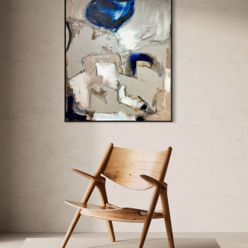 Maleri - Lead Me All The Way 100x120