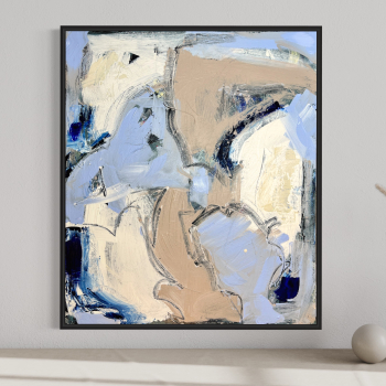 Små malerier og lærredsværker