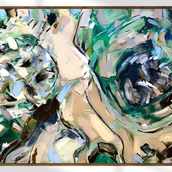 Maleri - Free To Fly 80x100 cm