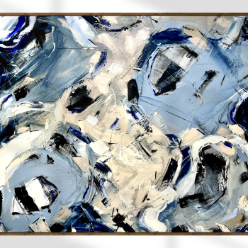 Maleri - Through Different Eyes 100x120 cm