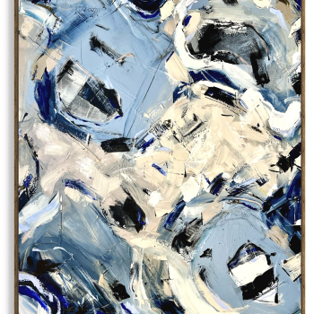 Maleri - Through Different Eyes 100x120 cm