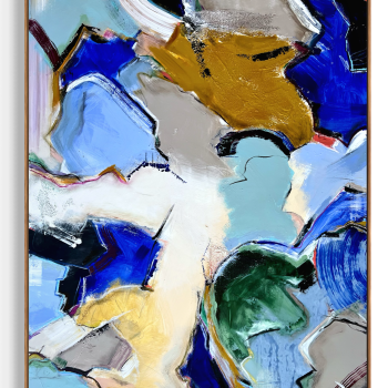 Maleri - Before Bloom 120x150 cm