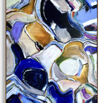 Maleri - The Power Of Will 120x150 cm
