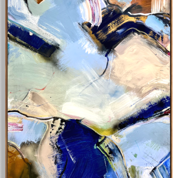 Maleri - Time Flies 80x100 cm