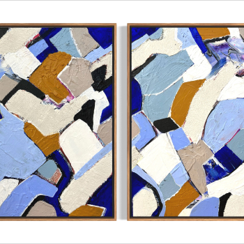 Malerier - Unity (2x) 40x50 cm