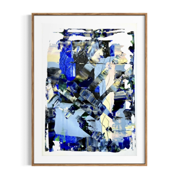 Papirv�rk - Solitude no.2 inkl. ramme