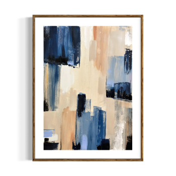 Papirvrk - Reflections 50x70 cm.