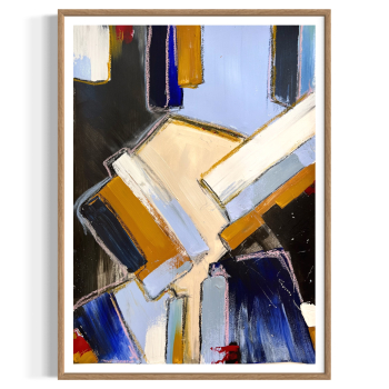 Papirvrk - Urban Rhythm 50x70 cm.