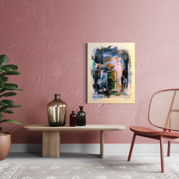 Birds Nest 70x90 cm.