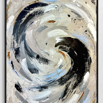 Maleri - Time to Fly 70x90 cm.